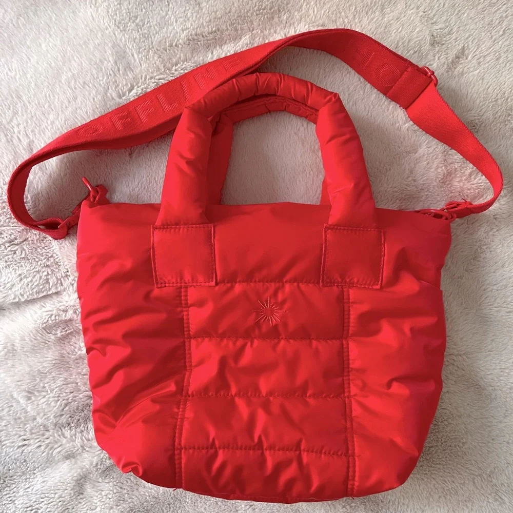 NWOT OFFLINE by Aerie Puff Love Mini Tote Resort Red - Picture 2 of 11